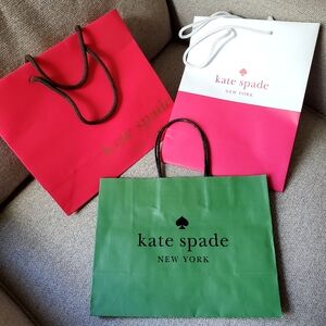 kate spade Paper Shopping Bags Set